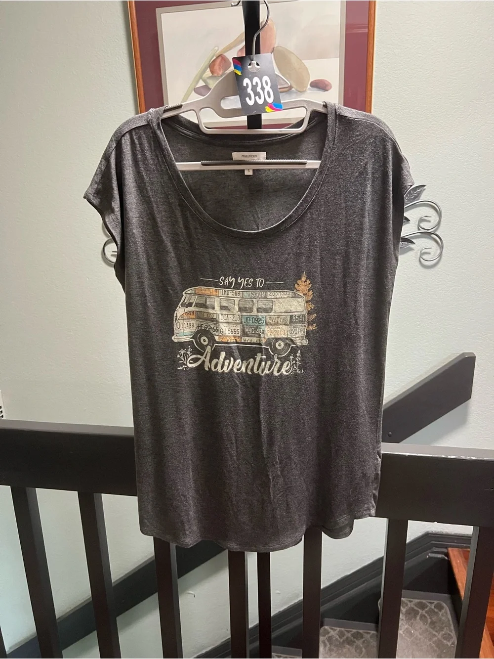 Maurices charcoal gray